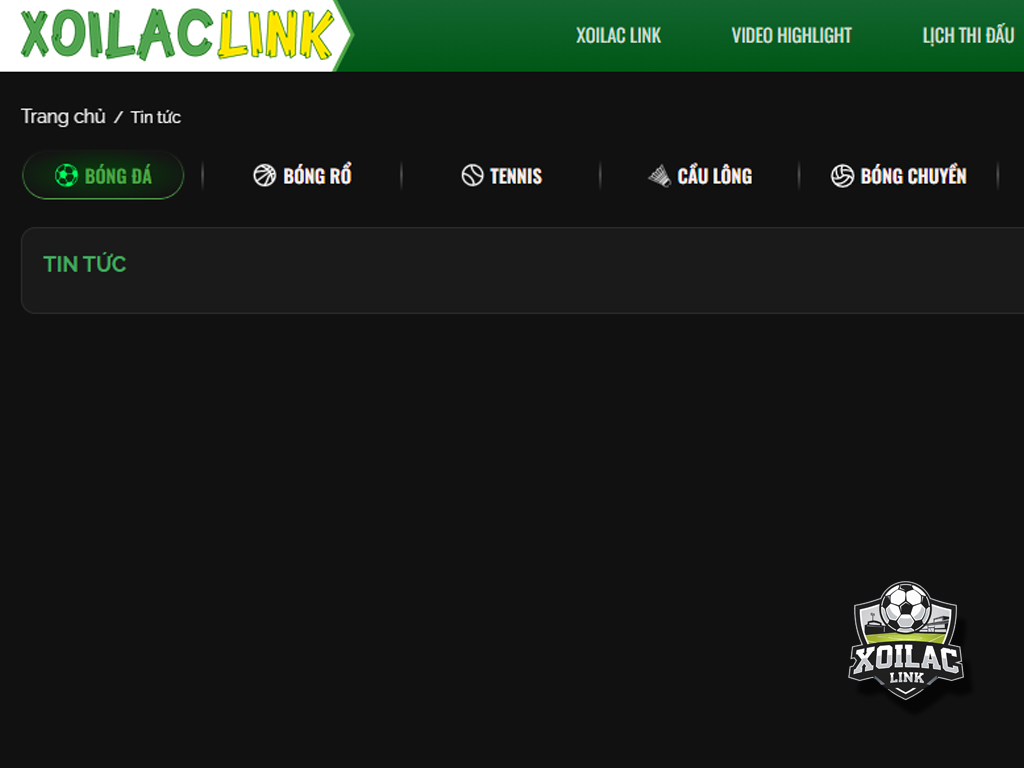 Xôi Lạc TV – Cập nhật 24h Ngoại Hạng Anh, Việt Nam và thế giới