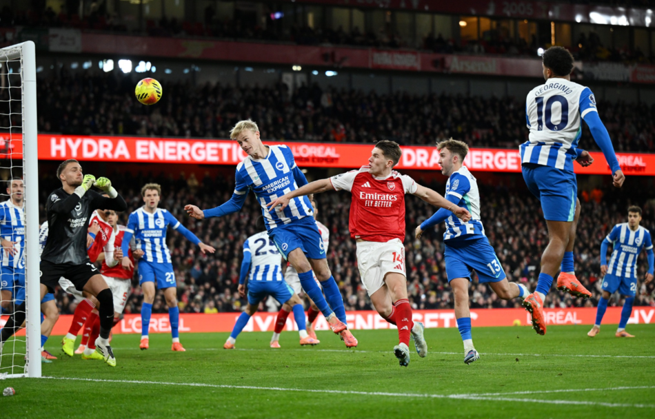 Arsenal vs Brighton (22:00 – 27/12) | Xem lại trận đấu