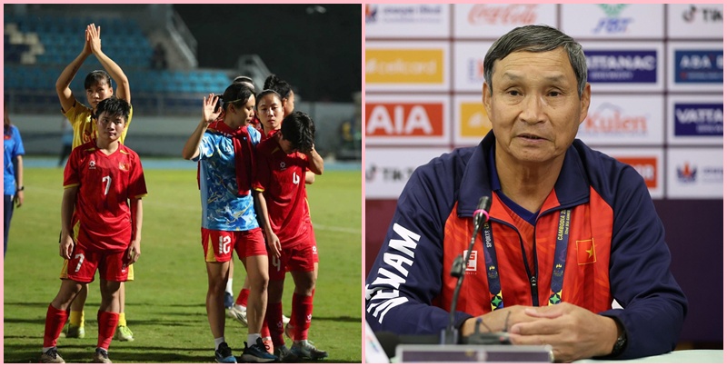 HLV Mai Đức Chung chia tay ĐT nữ Việt Nam sau trận thua Philippines